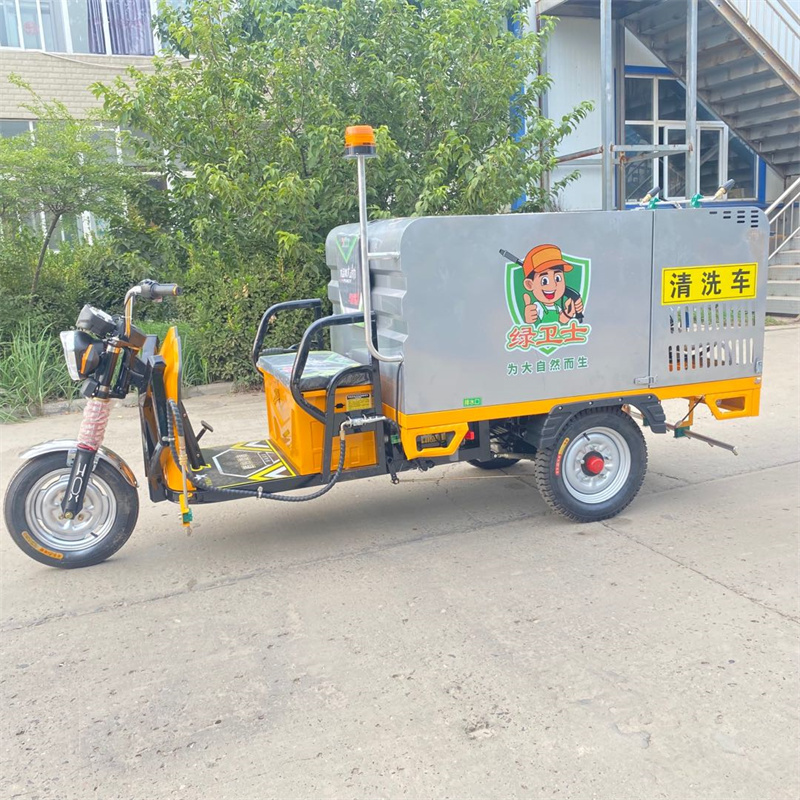 许昌电动高压冲洗车CX700A（不锈钢箱体）