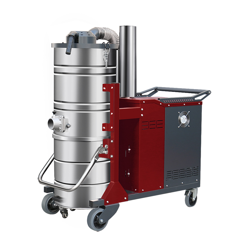 许昌坦洁380V 双桶手动反吹工业吸尘器X8系列