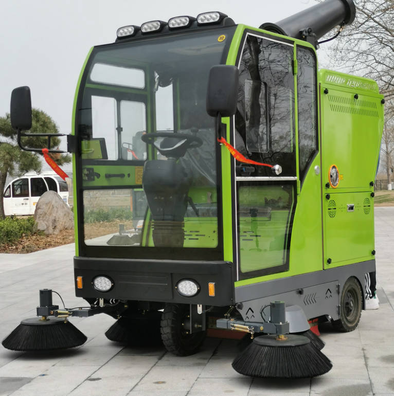 许昌道路清洁广泛应用电动环卫清扫车